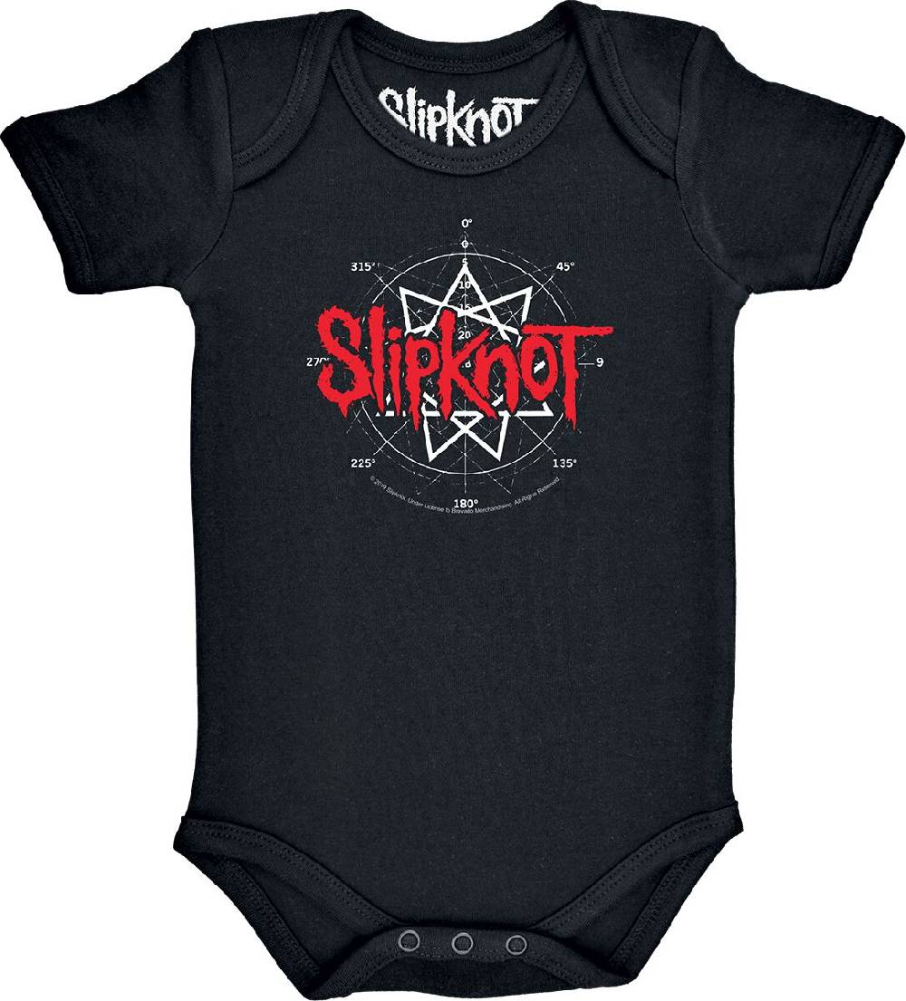 EMP "Metal-Kids - Star Symbol" Body schwarz von Slipknot EMP "Metal-Kids - Star Symbol" Body schwarz von Slipknot