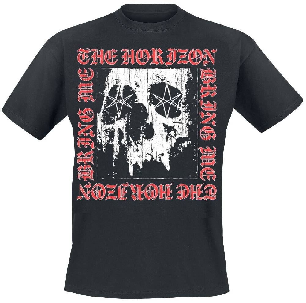 EMP "Metal Logo Skull" T-Shirt schwarz von Bring Me The Horizon