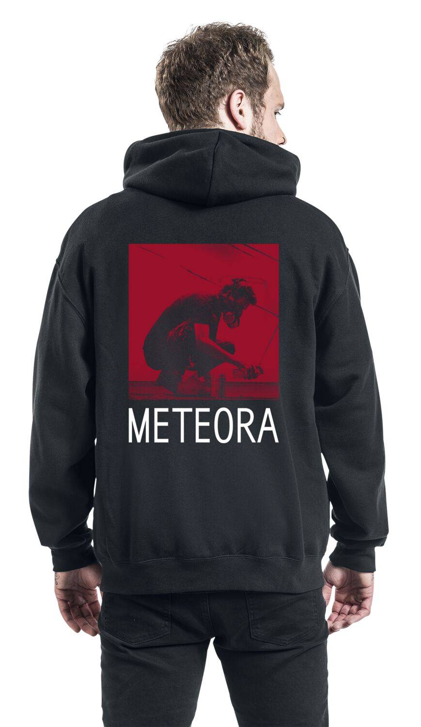 EMP "Meteora Red" Kapuzenjacke Schwarz Von Linkin Park