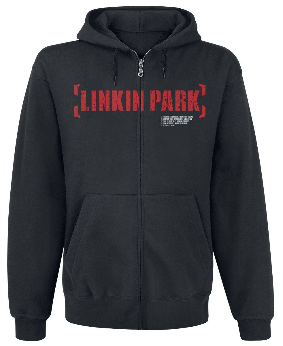 EMP "Meteora Red" Kapuzenjacke schwarz von Linkin Park