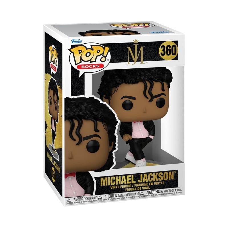 EMP "Michael Jackson (Billie Jean) Rocks! Vinyl Figur 360" Funko Pop! multicolor von Michael Jackson