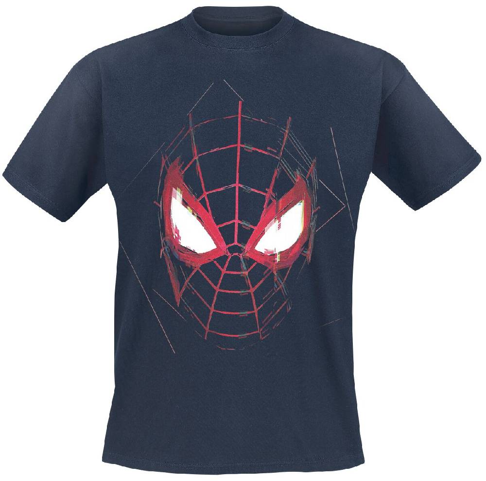 EMP "Miles Morales - Maske" T-Shirt dunkelblau von Spider-Man