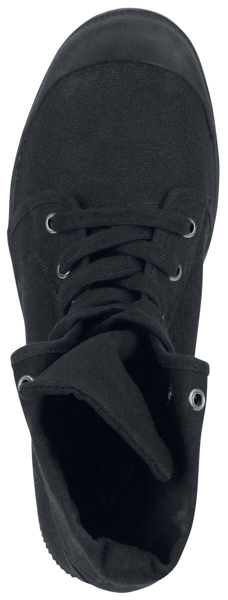 EMP "Military Canvasboot High" Boot Schwarz Von Brandit
