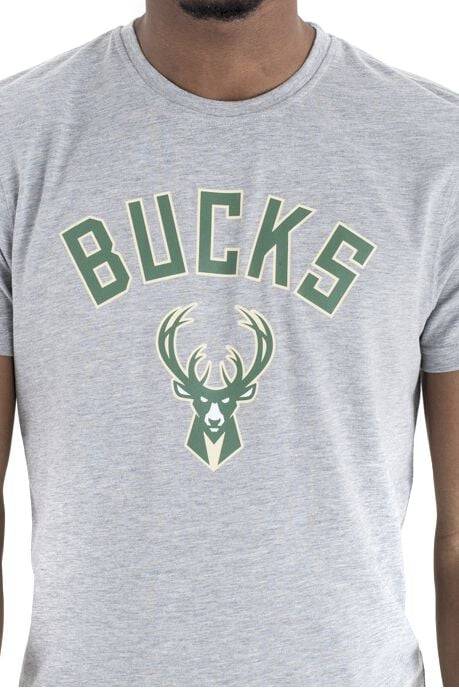 EMP "Milwaukee Bucks" T-Shirt hellgrau von New Era - NBA