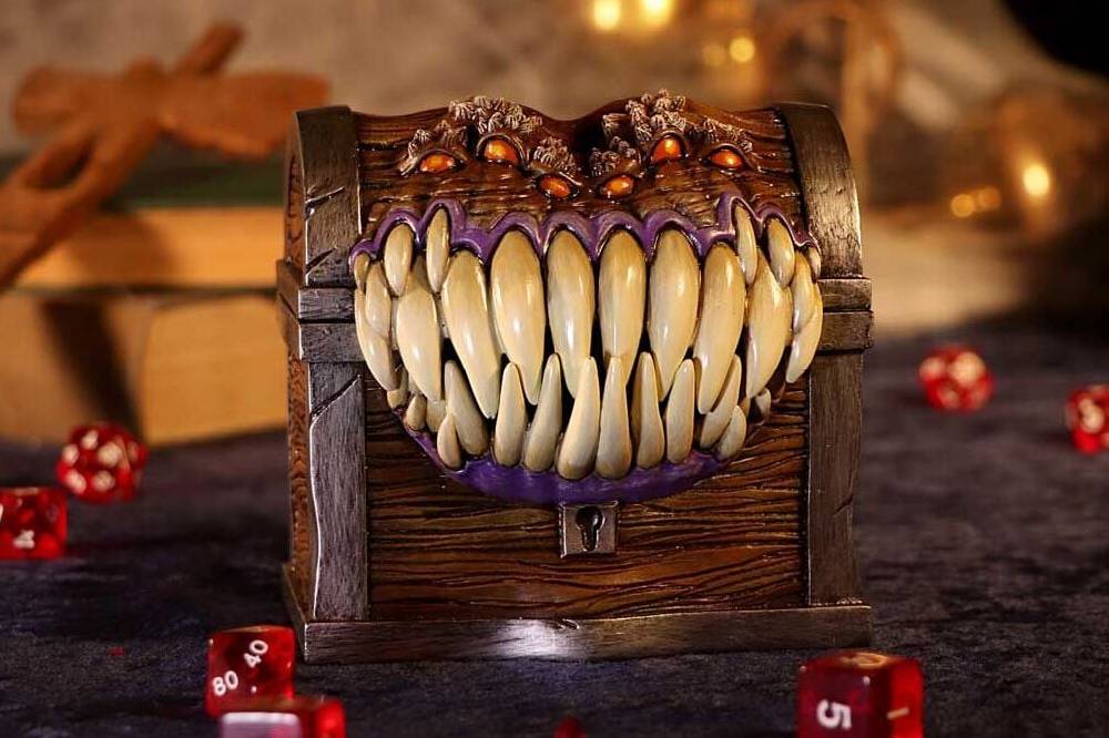 EMP "Mimic Dice Box" Aufbewahrungsbox Multicolor Von Dungeons And Dragons