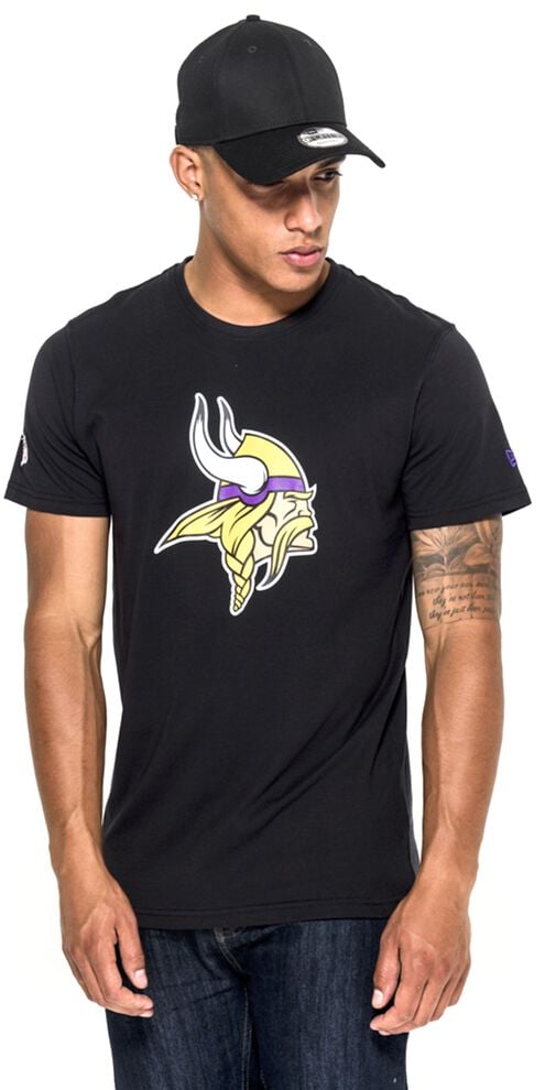 EMP "Minnesota Vikings" T-Shirt Schwarz Von New Era - NFL