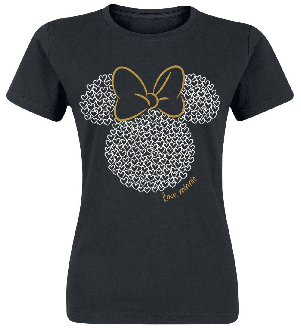 EMP "Minnie Maus - Love" T-Shirt schwarz von Micky Maus