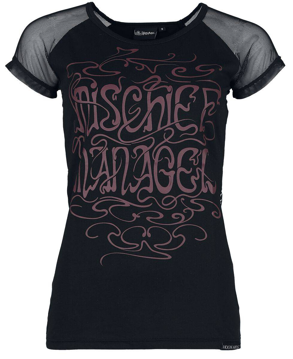 EMP "Mischief Managed" T-Shirt schwarz von Harry Potter