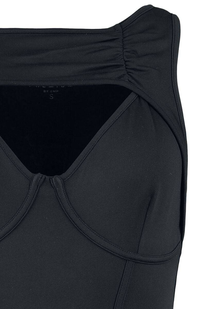 EMP Mittellanges Kleid Schwarz Von Black Premium By EMP