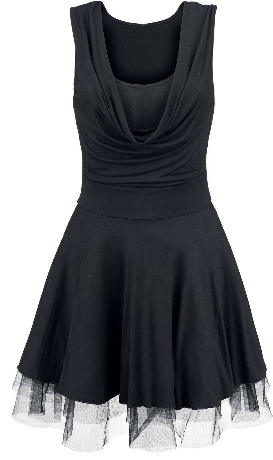 EMP Mittellanges Kleid schwarz von Black Premium by EMP