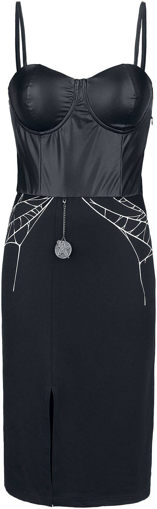 EMP Mittellanges Kleid schwarz von Gothicana by EMP