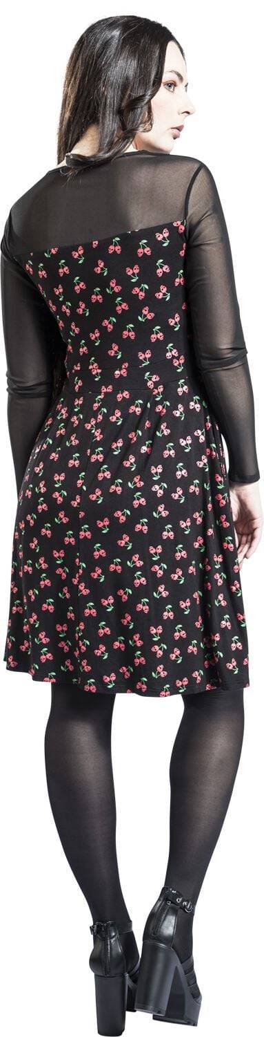 EMP Mittellanges Kleid Schwarz Von Rock Rebel By EMP