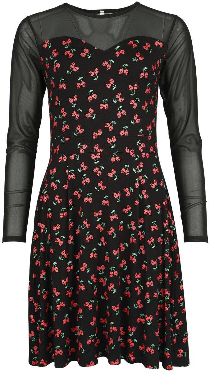 EMP Mittellanges Kleid schwarz von Rock Rebel by EMP
