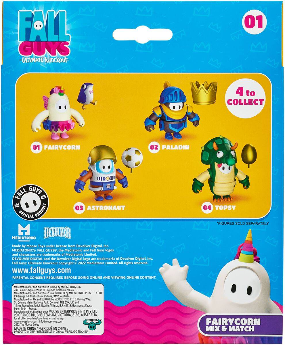 EMP "Mix & Match-Figur - Fairycorn 01" Actionfigur Multicolor Von Fall Guys