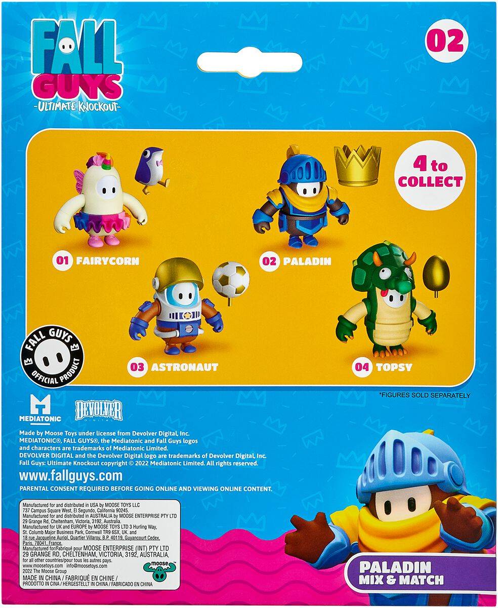 EMP "Mix & Match-Figur - Paladin 02" Actionfigur Multicolor Von Fall Guys