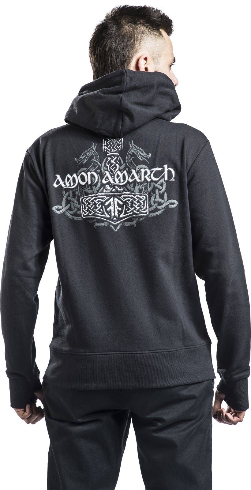EMP "Mjoelner" Kapuzenpullover Schwarz Von Amon Amarth
