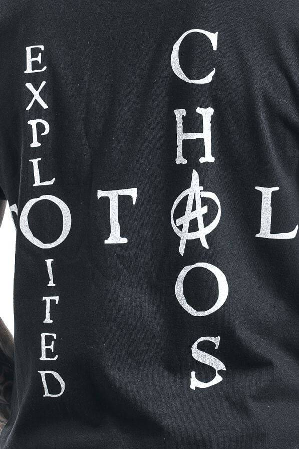 EMP "Mohican Skull" T-Shirt Schwarz Von The Exploited