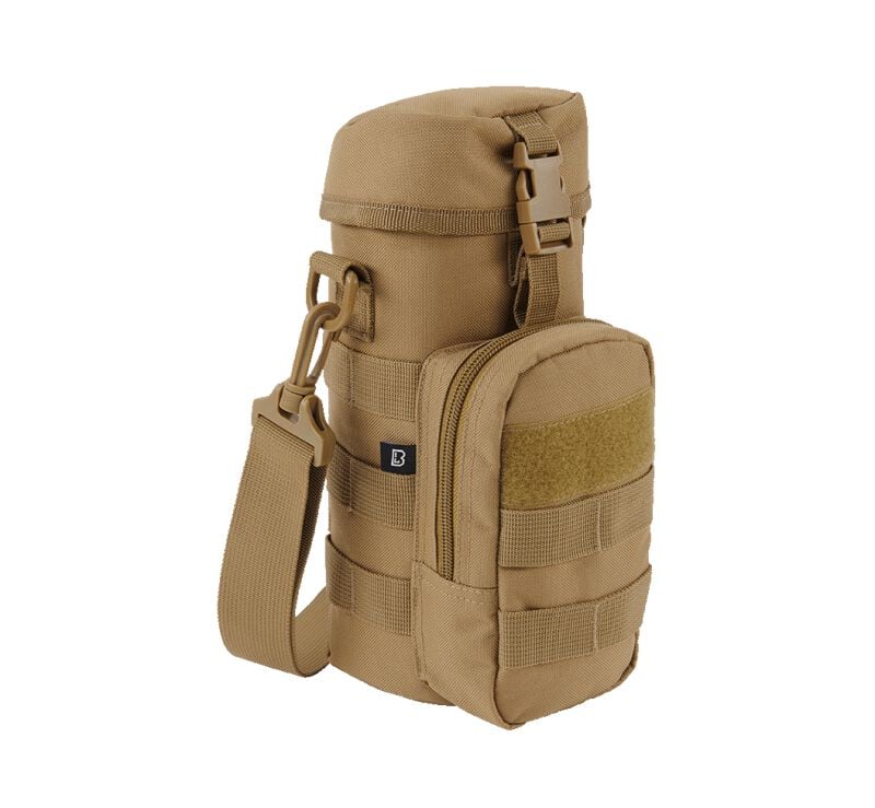 EMP "Molle Bottle Holder II Camel" Umhängetasche hellbraun von Brandit