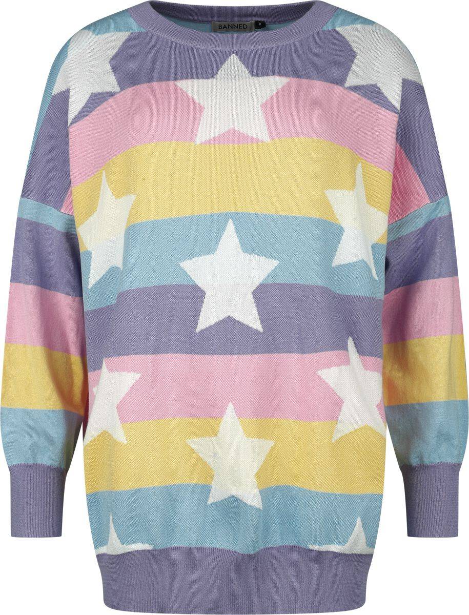 EMP "Momo Jumper" Strickpullover multicolor von Banned Alternative