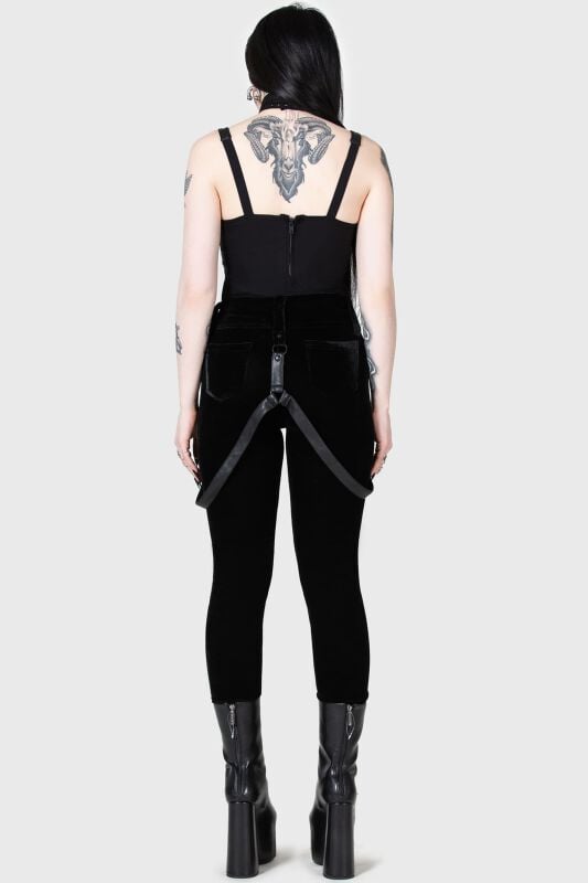 EMP "Moon City Trousers" Stoffhose Schwarz Von KIHILIST By KILLSTAR