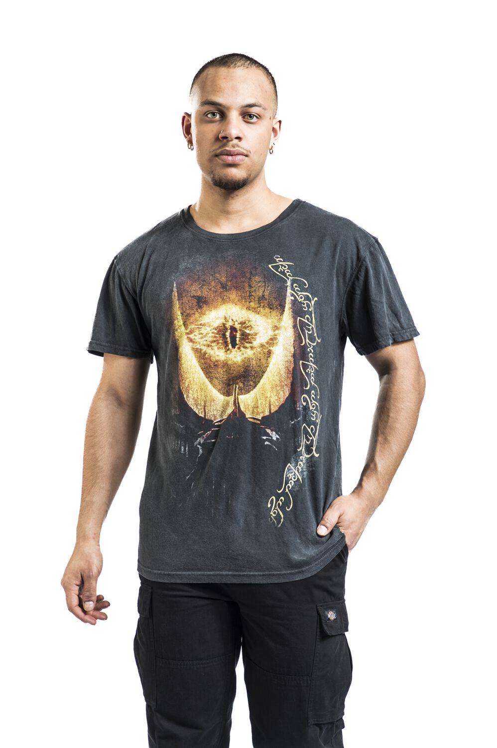 EMP "Mordor - Ring" T-Shirt Schwarz Von Der Herr Der Ringe