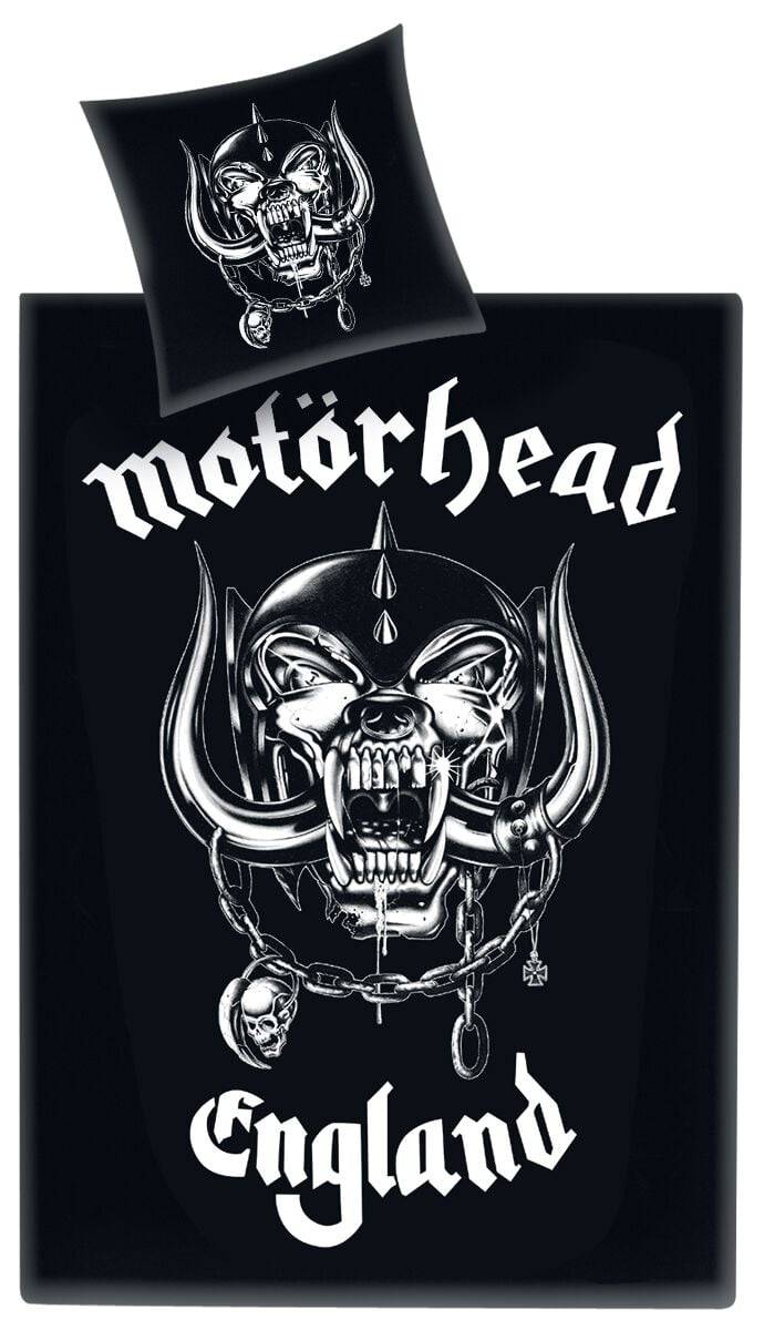 EMP "Motörhead Logo" Bettwäsche schwarz von Motörhead