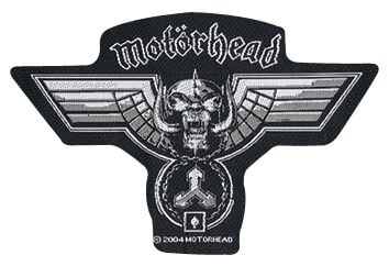 EMP "Motörhead Logo" Patch schwarz/weiß von Motörhead