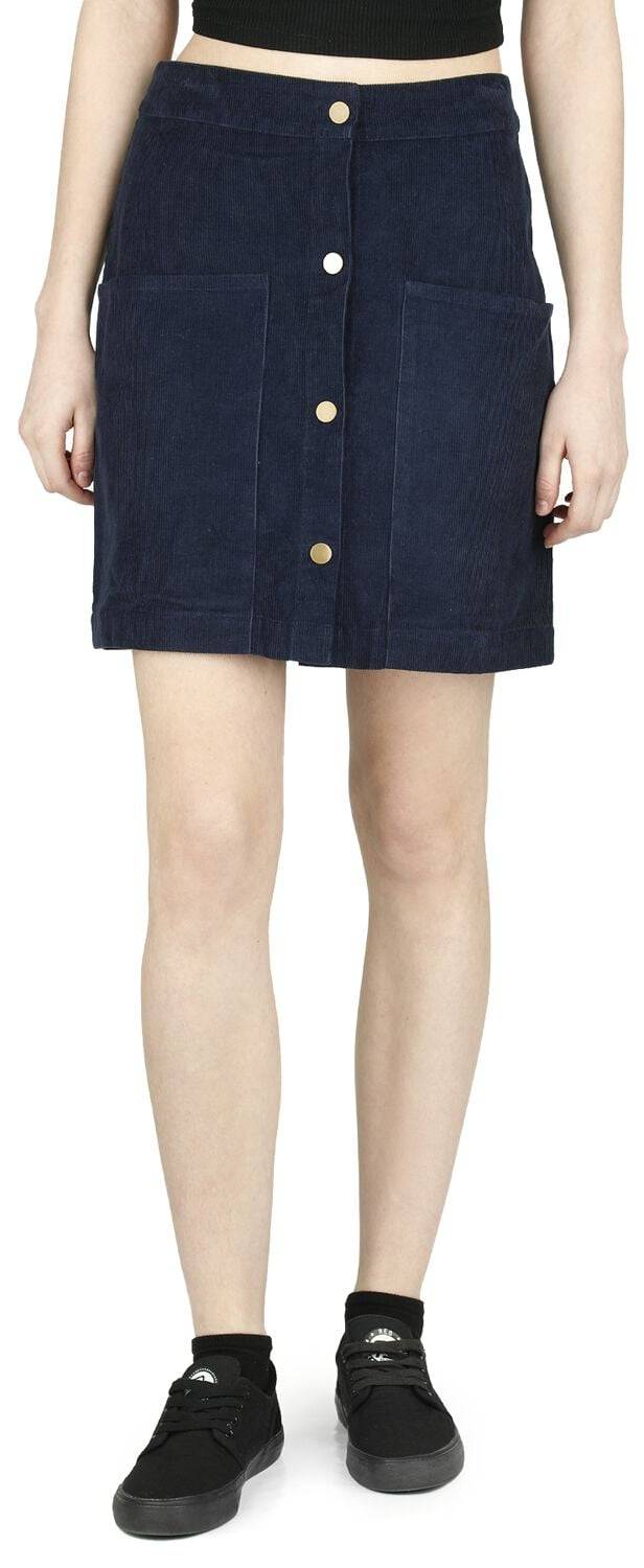 EMP "Moxy Skirt" Kurzer Rock Blau Von Timeless London