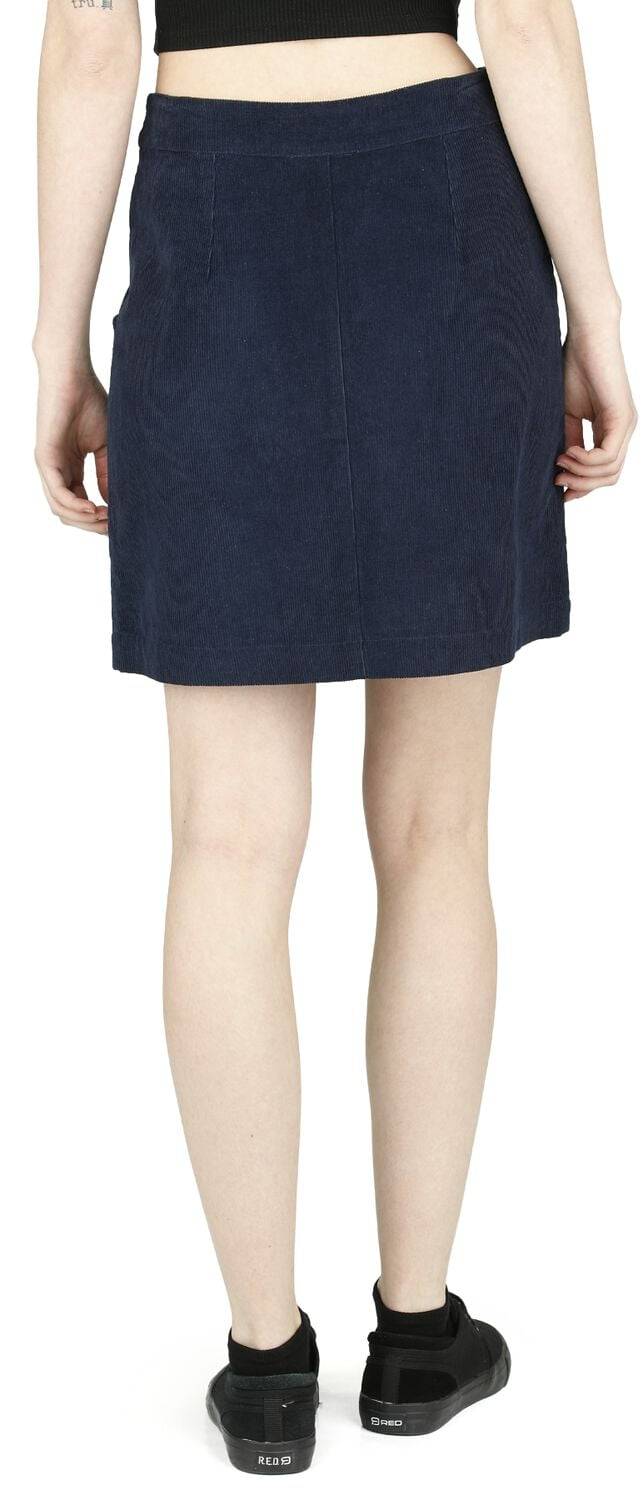 EMP "Moxy Skirt" Kurzer Rock Blau Von Timeless London
