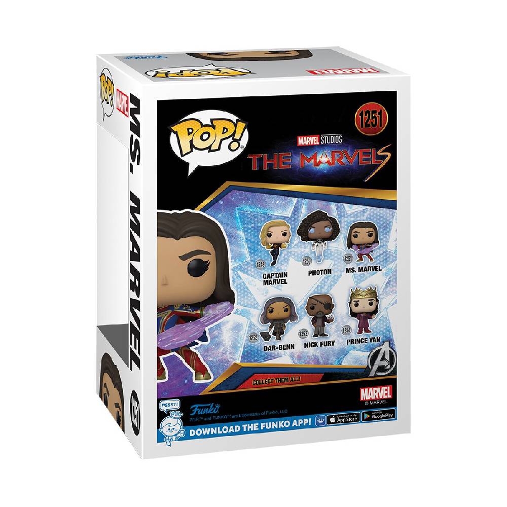 EMP "Ms. Marvel Vinyl Figur 1251" Funko Pop! Multicolor Von The Marvels