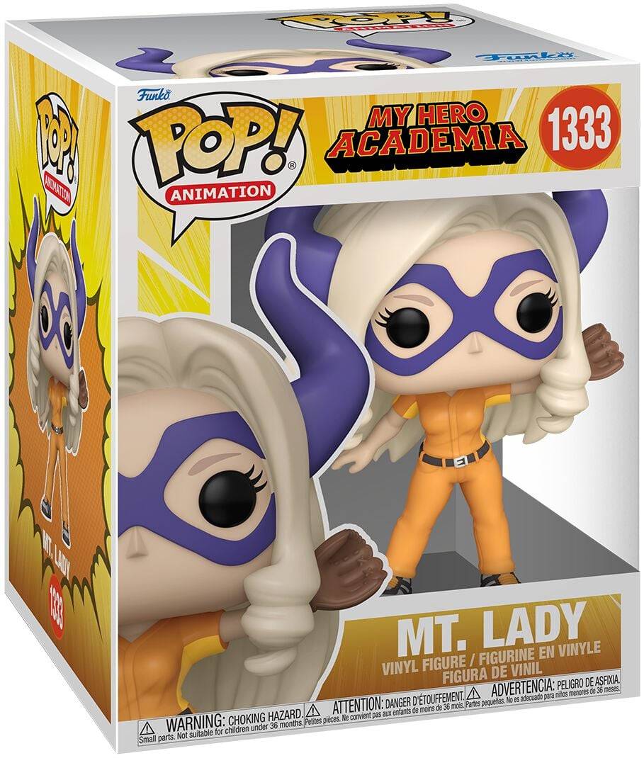 EMP "Mt. Lady (Super Pop!) Vinyl Figur 1333" Funko Pop! multicolor von My Hero Academia