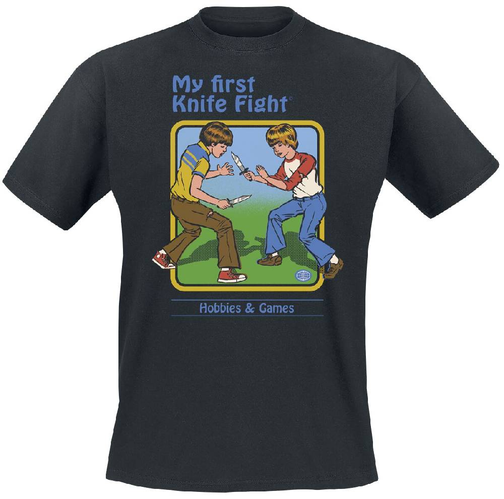 EMP "My First Knife Fight" T-Shirt schwarz von Steven Rhodes