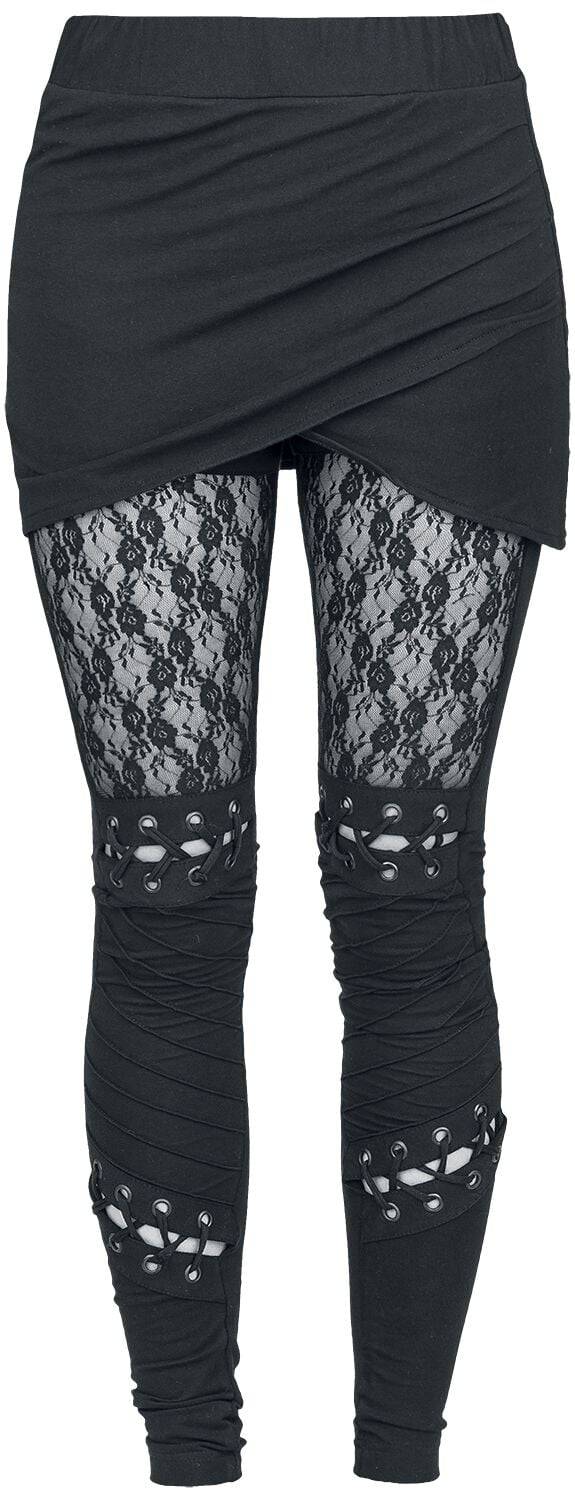 EMP "Myth Legging" Leggings schwarz von Poizen Industries