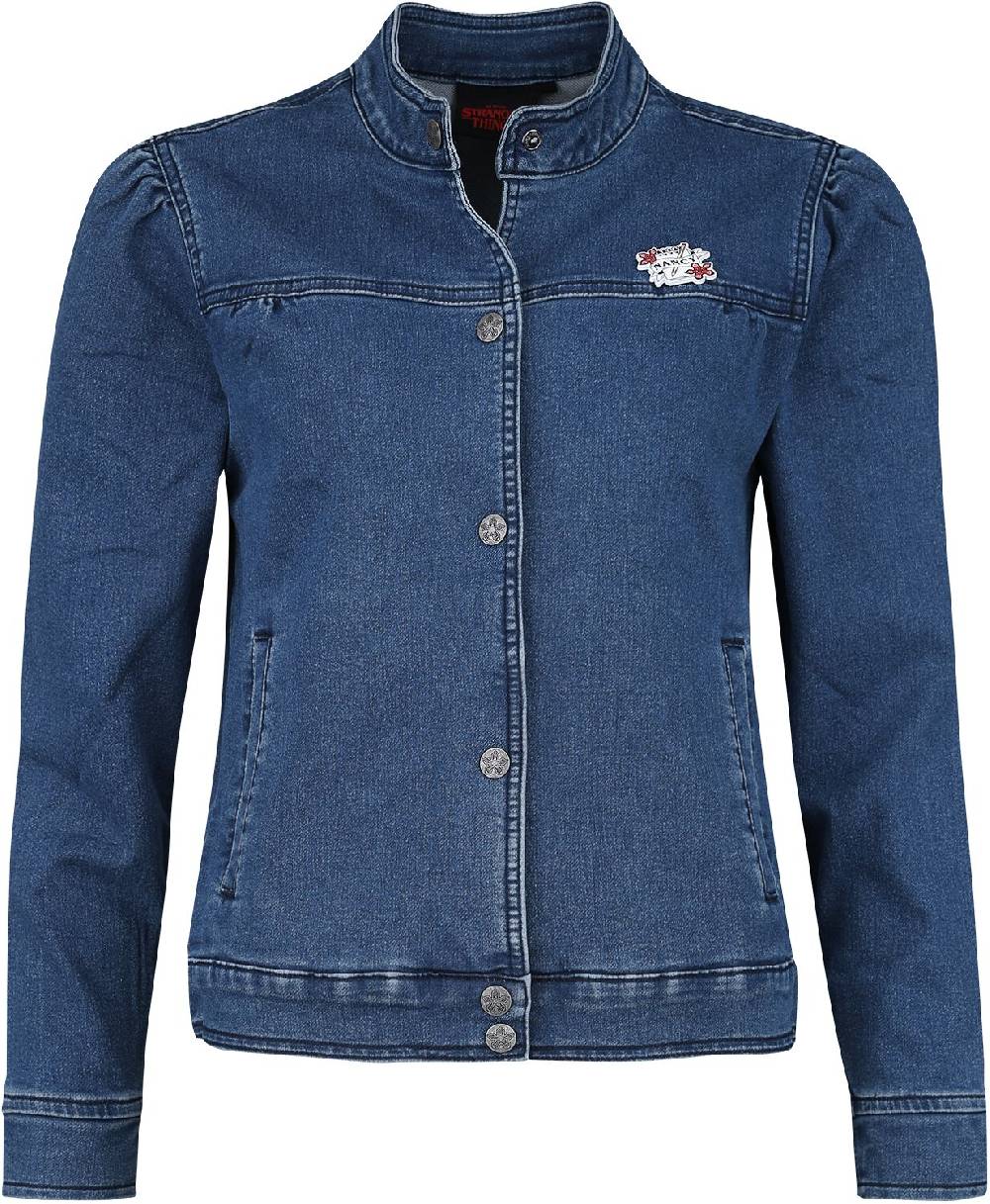 EMP "Nancy Wheeler" Jeansjacke denim/blau von Stranger Things