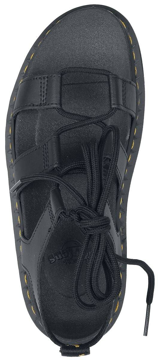 EMP "Nartilla - Black Hydro" Sandale Schwarz Von Dr. Martens