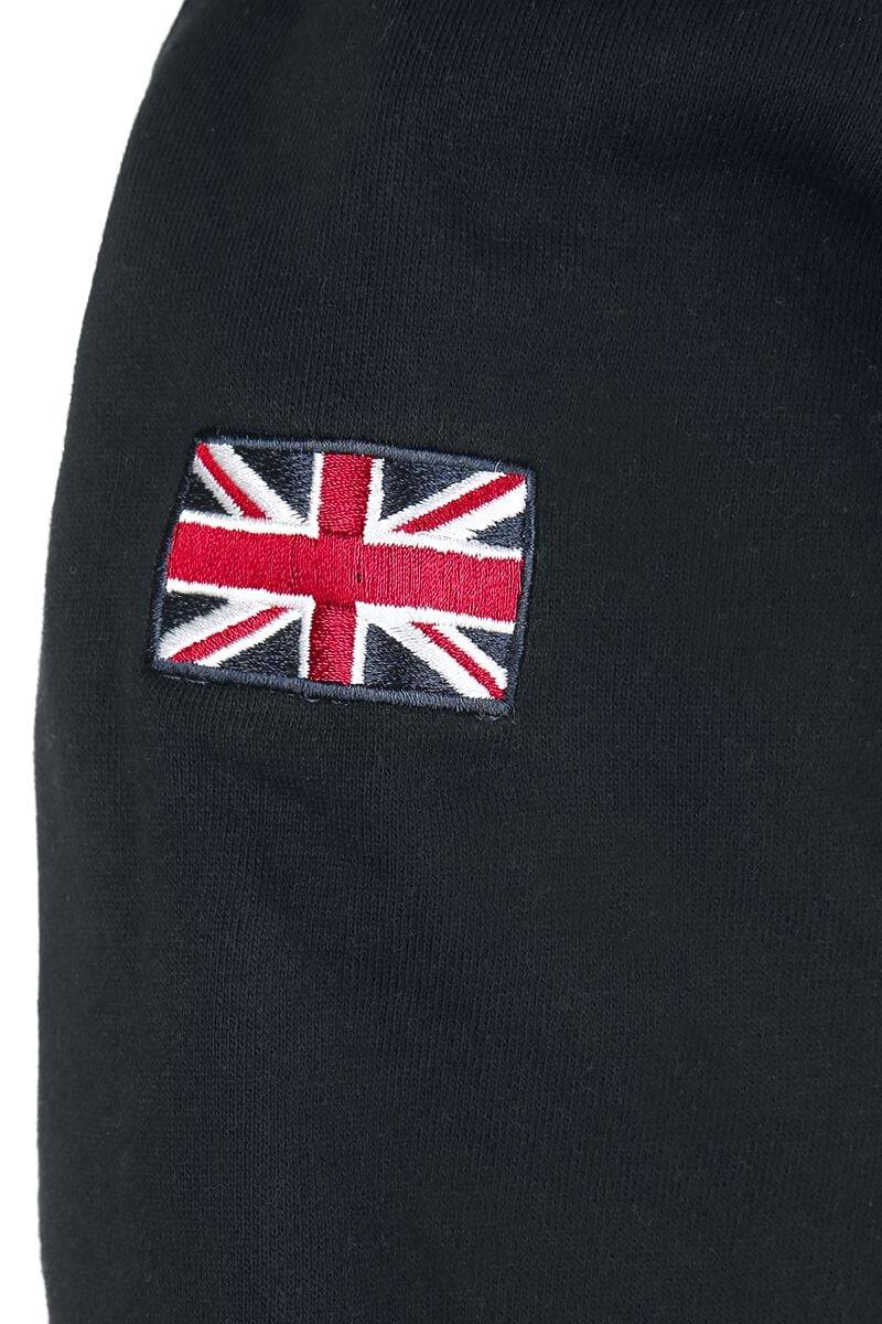 EMP "Nateby" Kapuzenjacke Schwarz Von Lonsdale London