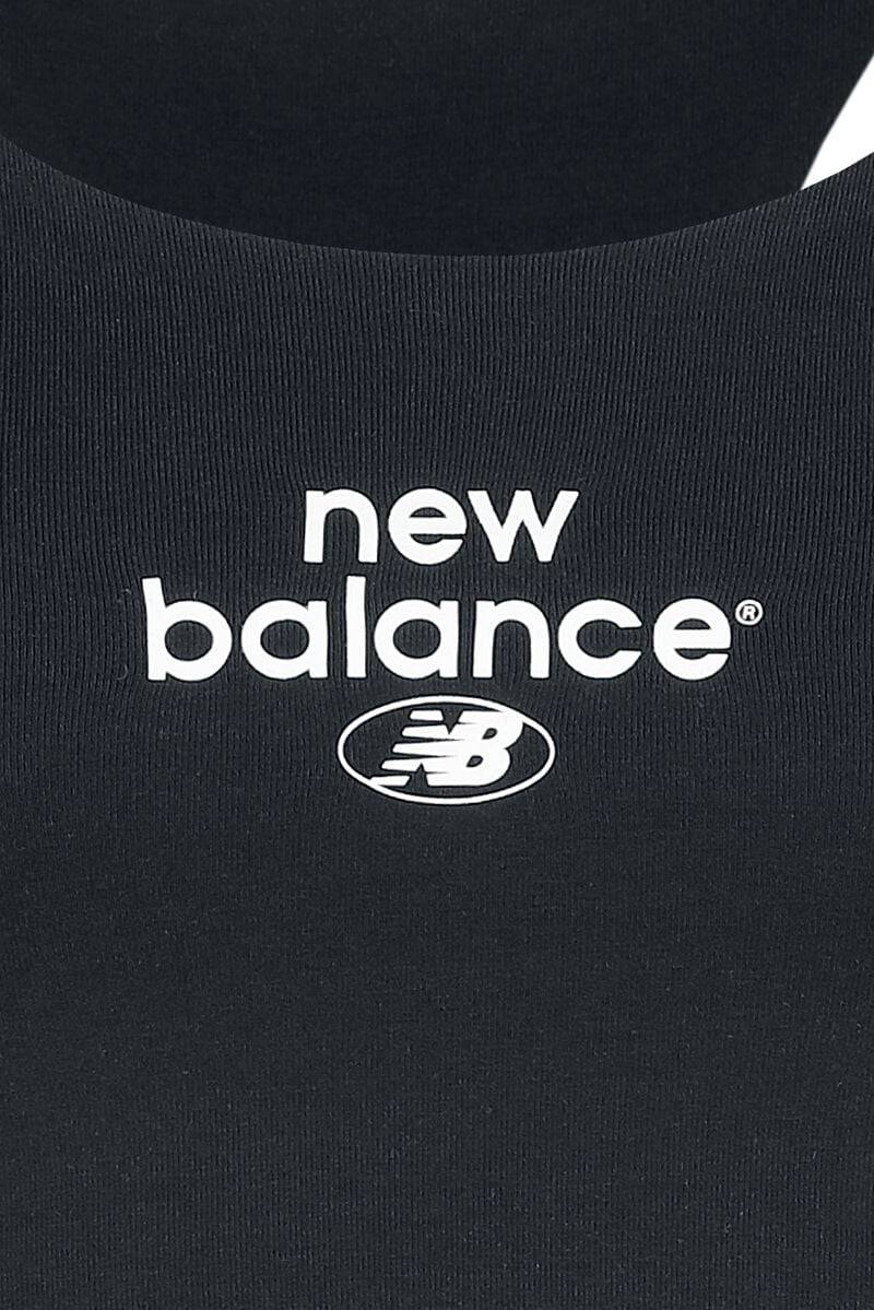EMP "NB Essentials Bra Top" Top Schwarz Von New Balance