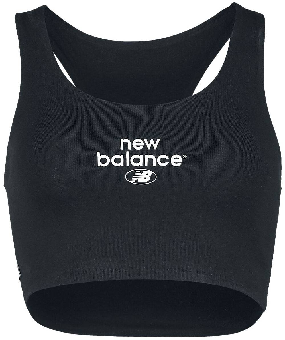 EMP "NB Essentials Bra Top" Top schwarz von New Balance