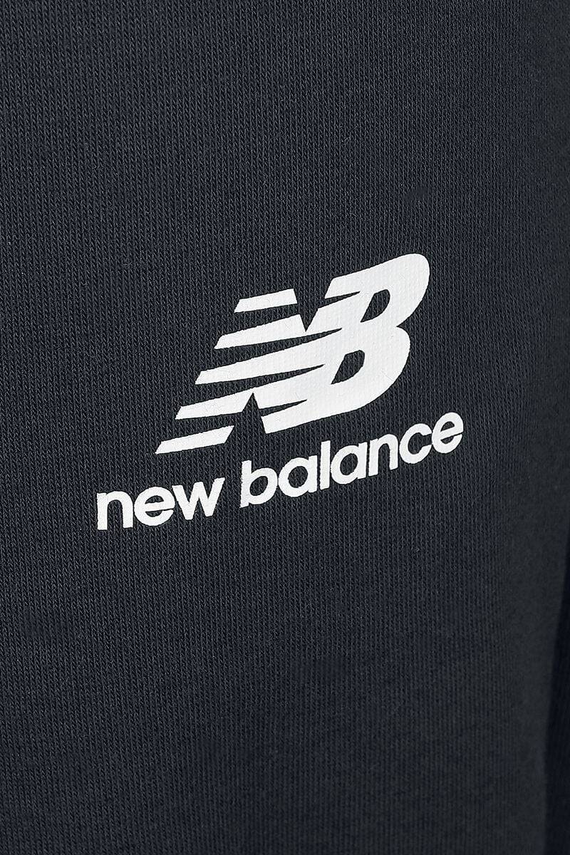 EMP "NB ESSENTIALS STACKED LOGO SWEAT PANT" Trainingshose Schwarz Von New Balance