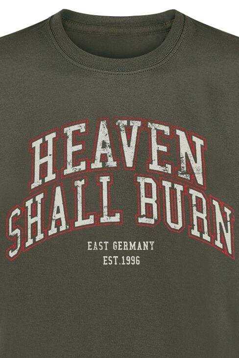 EMP "Never Surrender" T-Shirt Grün Von Heaven Shall Burn