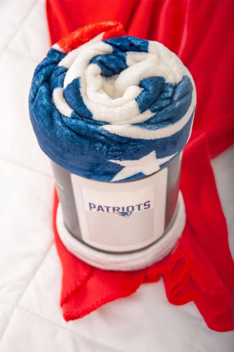 EMP "New England Patriots - Flauschdecke" Decke Multicolor Von NFL