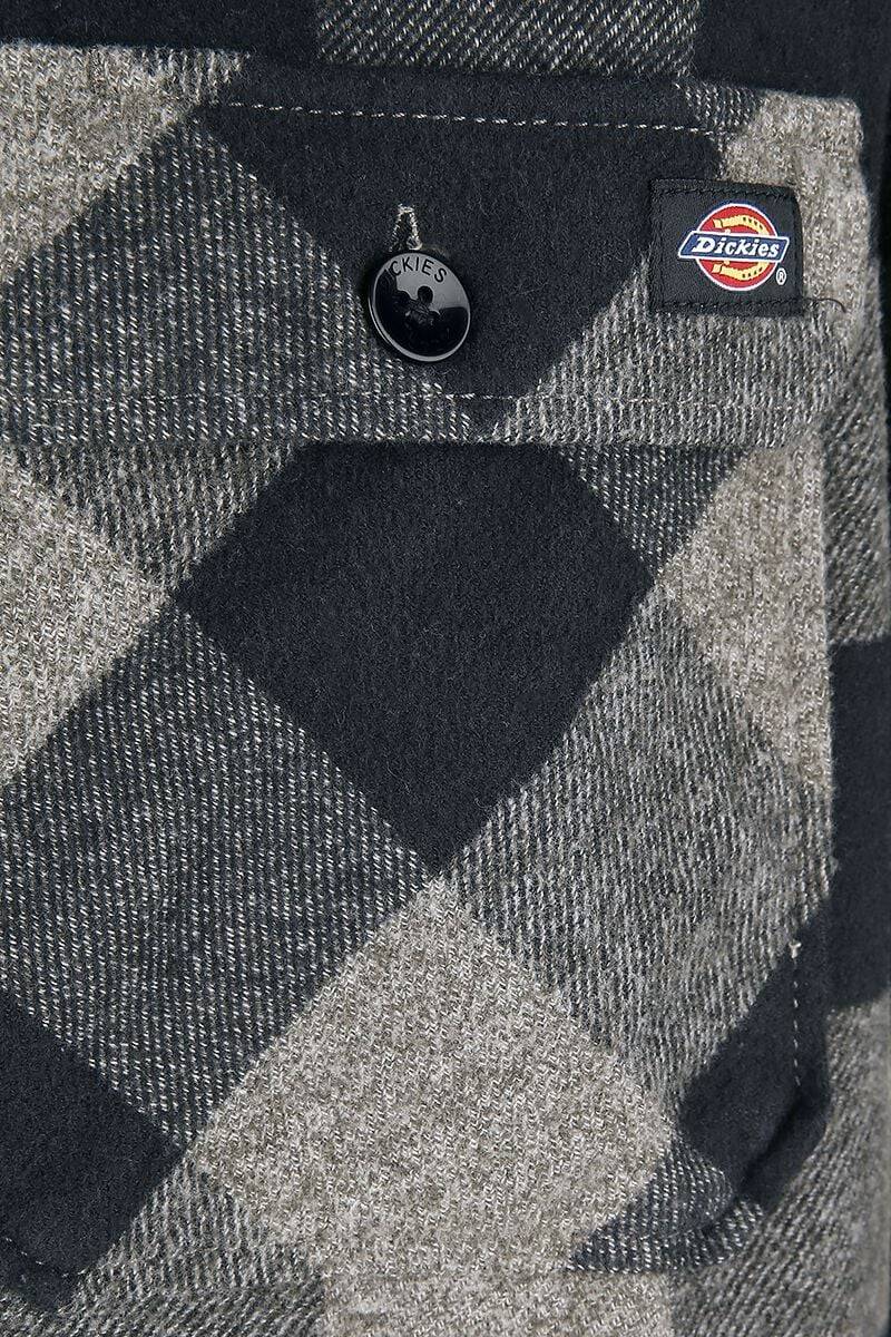 EMP "New Sacramento Shirt" Langarmhemd Grau Von Dickies