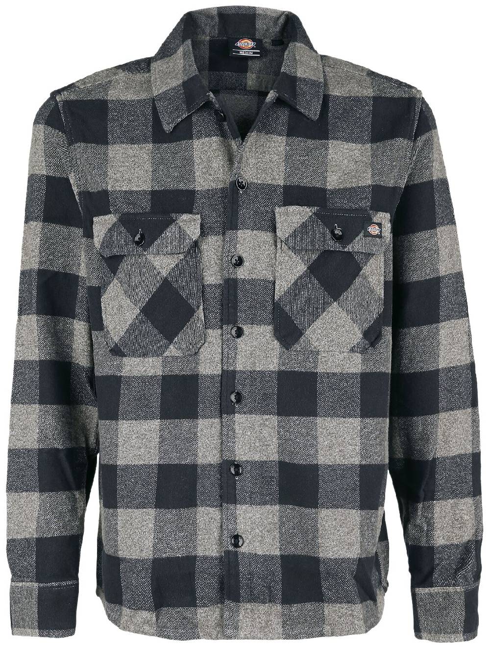 EMP "New Sacramento Shirt" Langarmhemd grau von Dickies