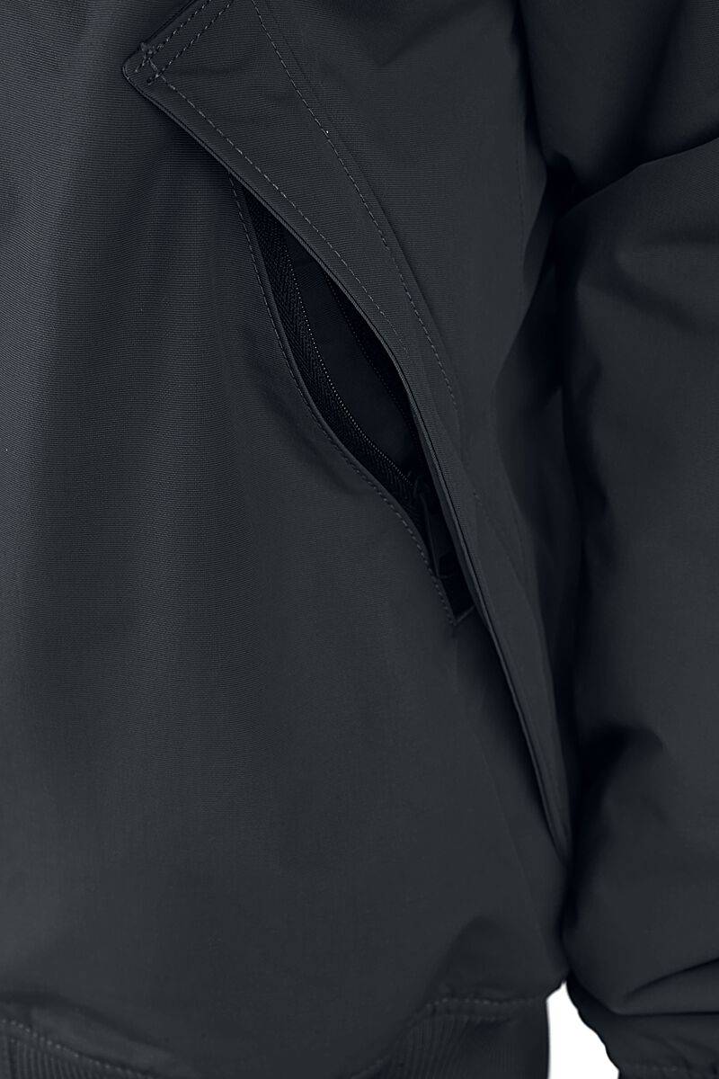 EMP "New Sarpy Jacket" Bomberjacke Schwarz Von Dickies