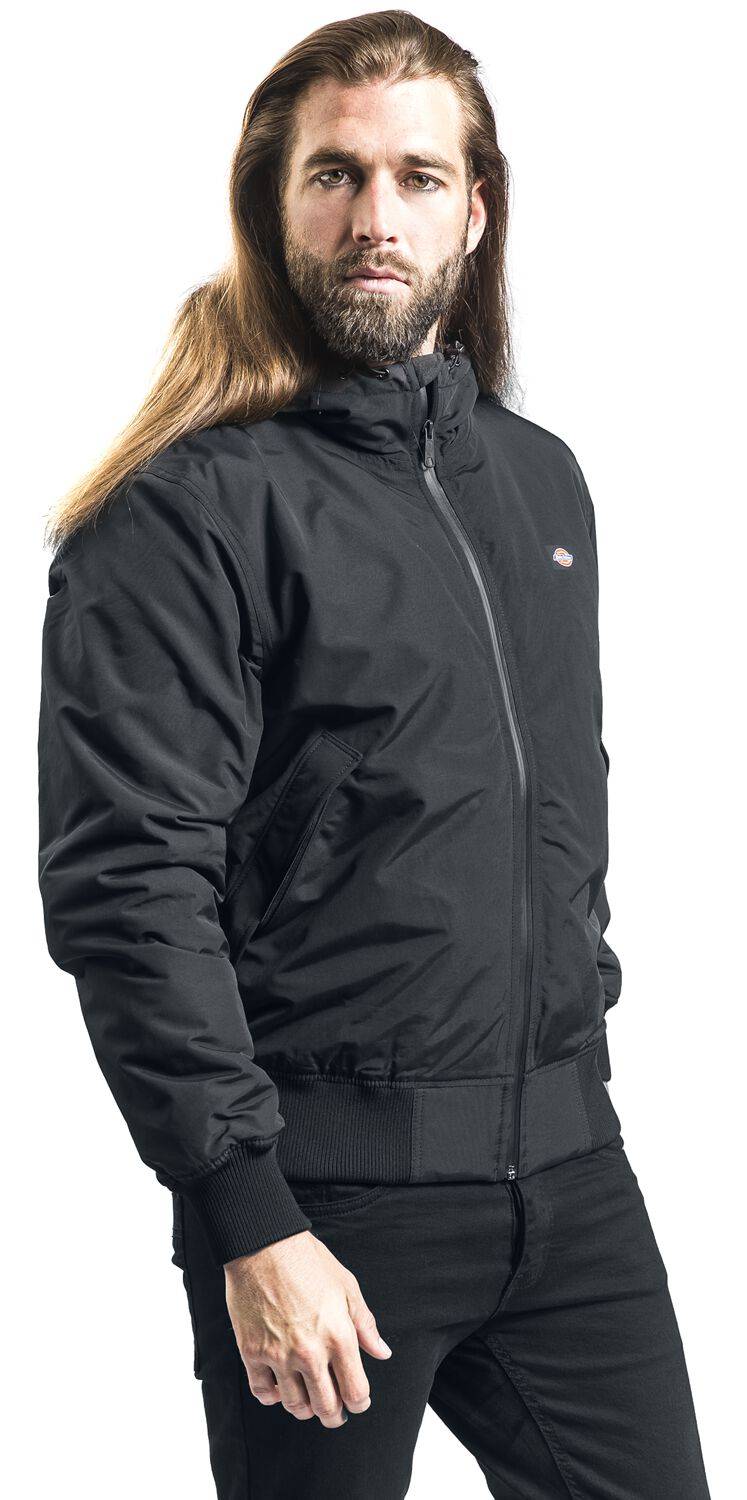 EMP "New Sarpy Jacket" Bomberjacke Schwarz Von Dickies