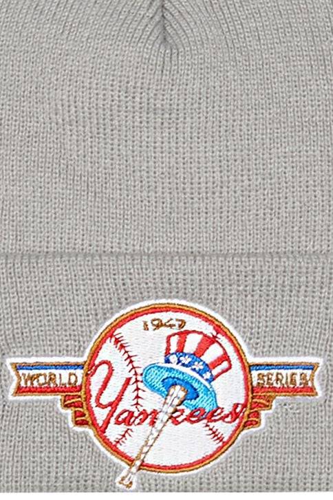 EMP "New York Yankees Short Cuff Beanie" Mütze Grau Von New Era - MLB