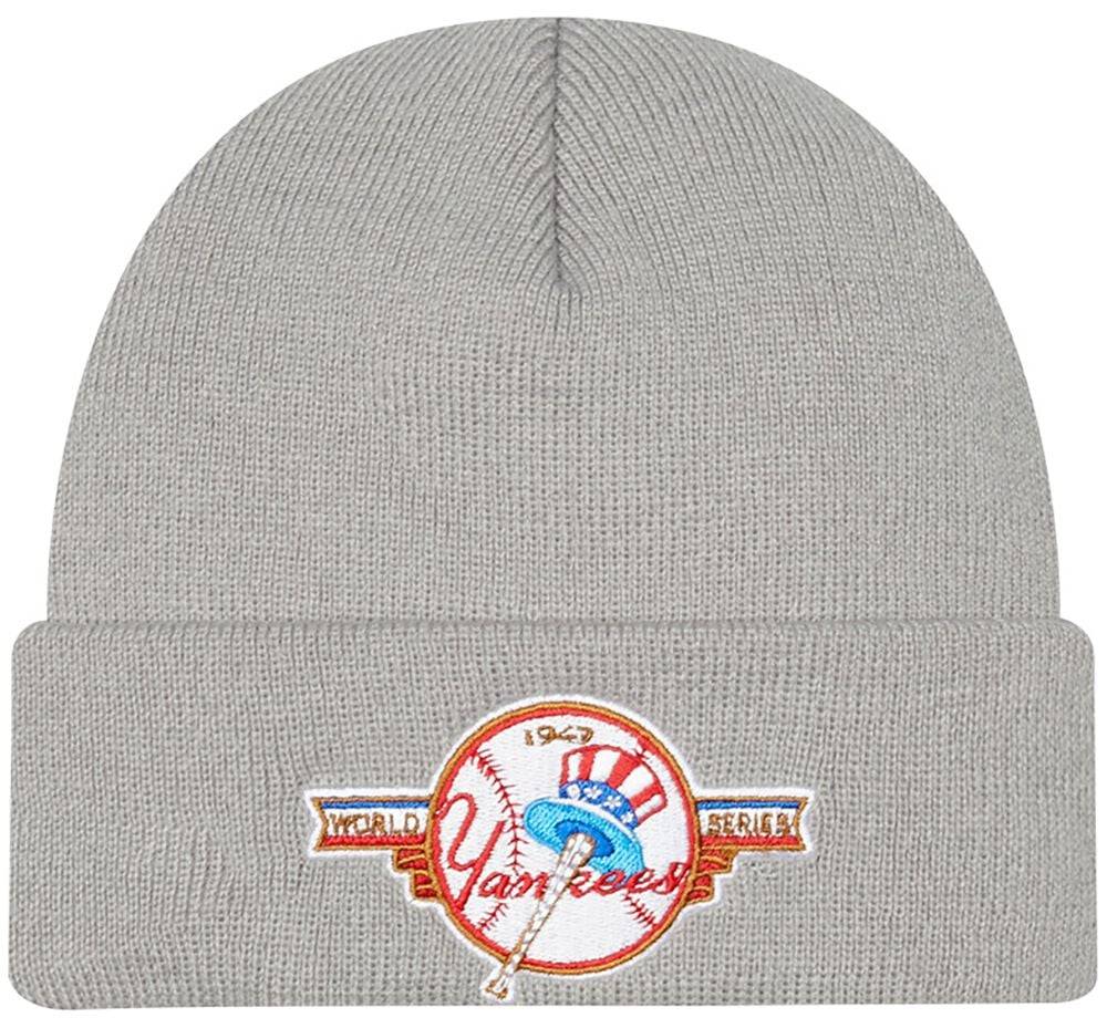 EMP "New York Yankees Short Cuff Beanie" Mütze grau von New Era - MLB
