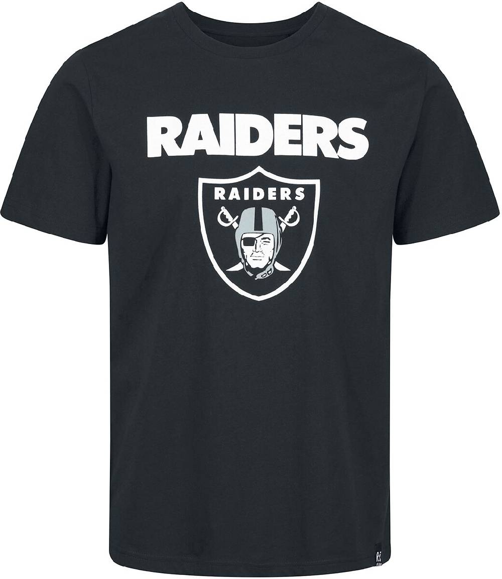 EMP "NFL Raiders Logo" T-Shirt schwarz von Recovered Clothing
