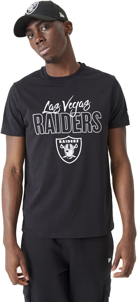 EMP "NFL Script Tee - Las Vegas Raiders" T-Shirt schwarz von New Era - NFL