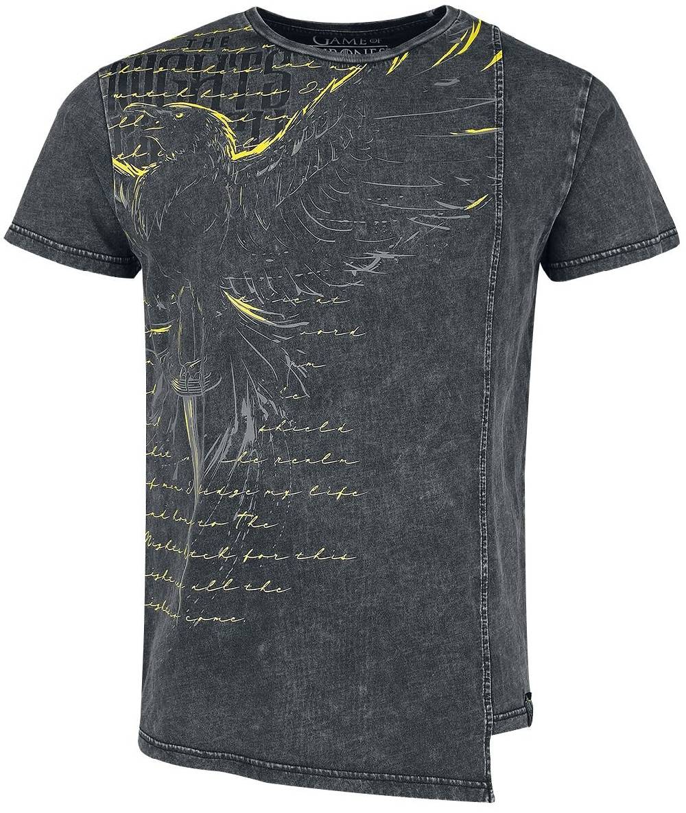EMP "Night's Watch" T-Shirt anthrazit von Game Of Thrones